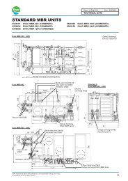 STANDARD MBR UNITS - Evac