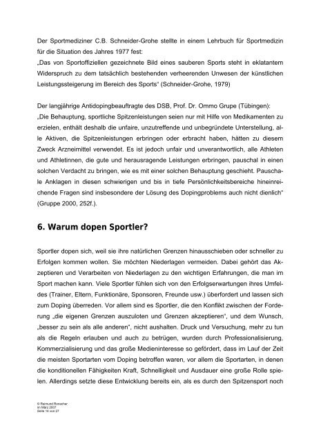 Doping im Radsport - Österreichischer Radsport-Verband