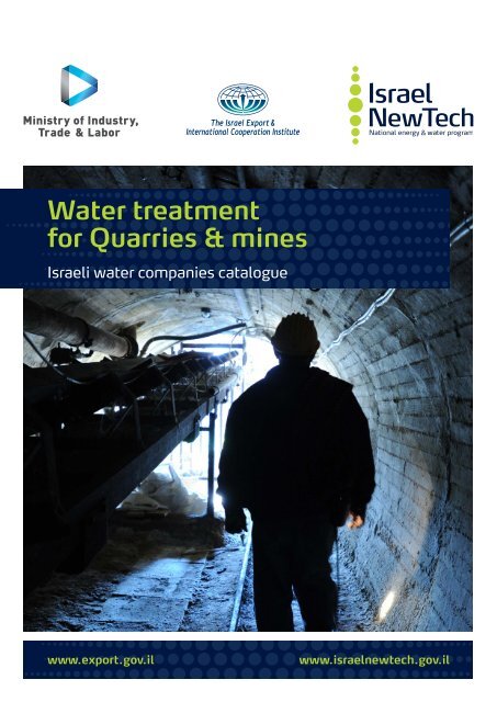 Water treatment for Quarries & mines