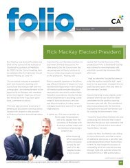 Rick MacKay Elected President - The Institute of Chartered ...