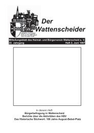 Wattenscheider 2 1997 - Heimat- und Bürgerverein Wattenscheid