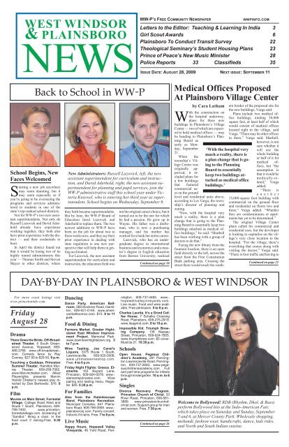 West Windsor Plainsboro Wwpinfo