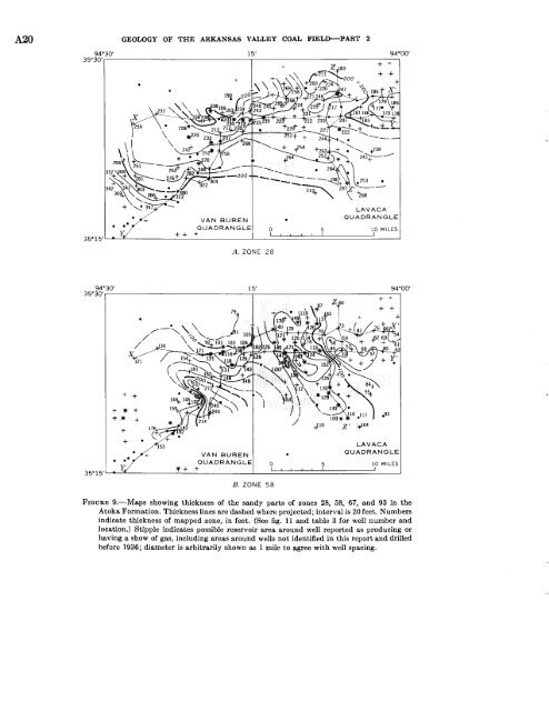 Geology of the Van Buren and Lavaca Quadrangles, Arkansas ...