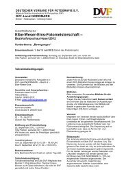Elbe-Weser-Ems-Fotomeisterschaft – - DVF Nordmark