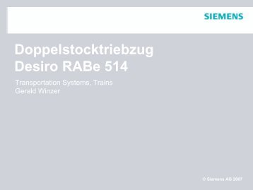 Doppelstocktriebzug Desiro RABe 514