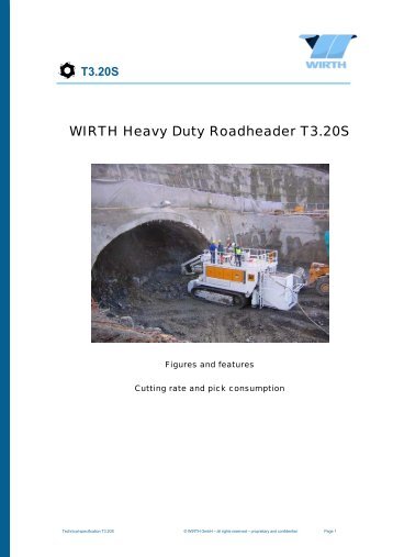 WIRTH GmbH | Postfach 1655 / 1660 | 41806 Erkelenz - Tunnelbuilder