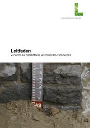 Leitfaden HQ Statistik - Wasser, Klimawandel & Hochwasser