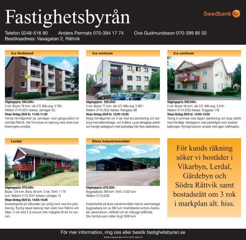 rättvik - Bokstaven