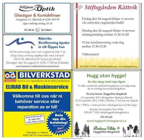 rättvik - Bokstaven