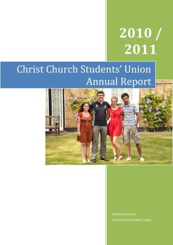 Union Annual Report - Canterbury Christ Church University