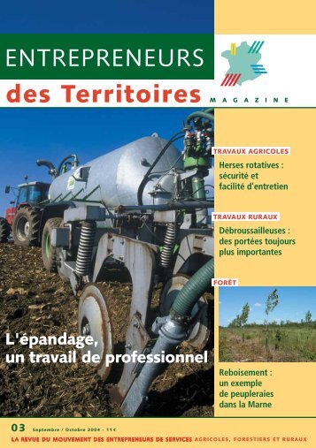 travaux agricoles travaux ruraux - Entrepreneurs Des Territoires