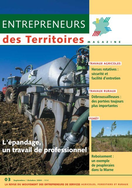 travaux agricoles travaux ruraux - Entrepreneurs Des Territoires