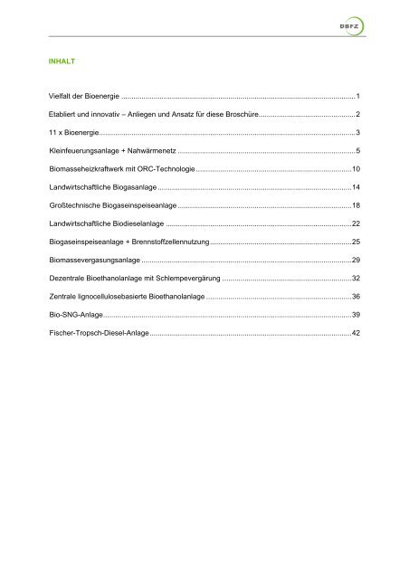 „Bioenergie heute und morgen – 11 Bereitstellungskonzepte“ (PDF