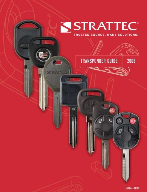TRANSPONDER GUIDE 2008 - STRATTEC Security Corporation
