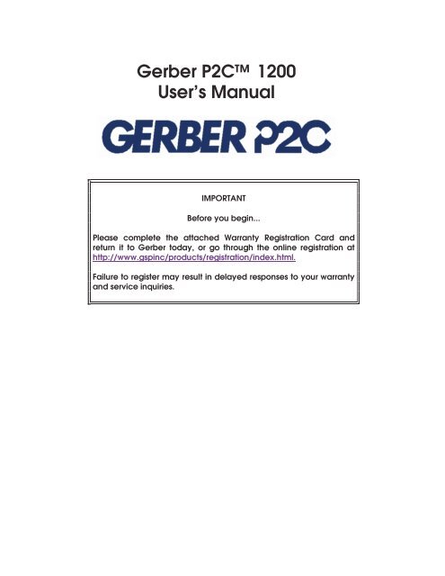 GERBER P2C 1200 DRIVER FOR WINDOWS 10 GERBER P2C 1200 DRIVERS WINDOWS 7 (2019)