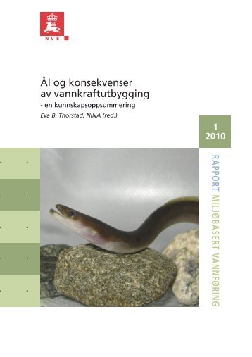 Ål og konsekvenser av vannkraftutbygging RA PPO RT M ... - NINA