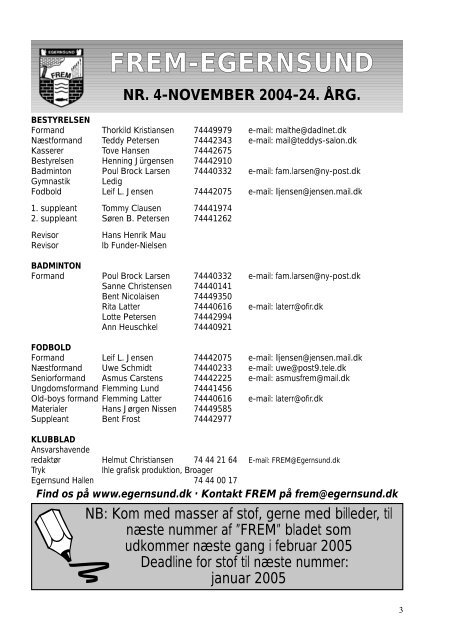 Frem nr. 4 2004 - Egernsund