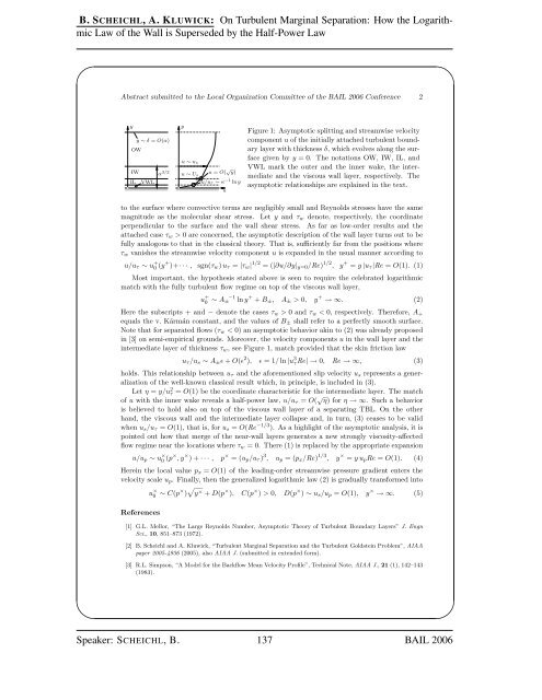 BAIL 2006 Book of Abstracts - Institut für Numerische und ...