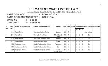 General List