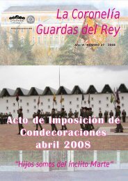 La Coronelía Guardas del Rey - Documento sin título