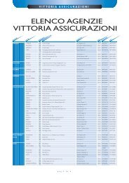 elenco agenzie vittoria assicurazioni - Associazione Nazionale ...