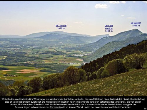 Waadtländer Jura - gesichter der schweiz