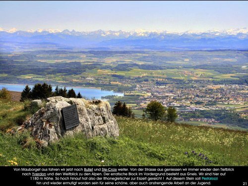 Waadtländer Jura - gesichter der schweiz