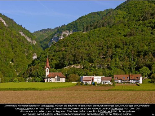 Waadtländer Jura - gesichter der schweiz
