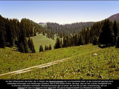 Waadtländer Jura - gesichter der schweiz