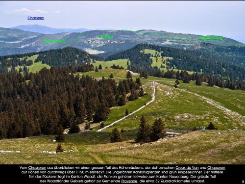 Waadtländer Jura - gesichter der schweiz