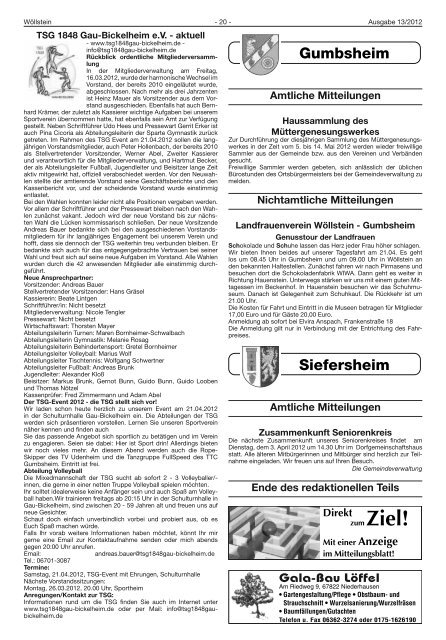 13.04.2012 jeweils von 9.00 - 12.00 Uhr - Verbandsgemeinde ...