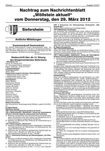 13.04.2012 jeweils von 9.00 - 12.00 Uhr - Verbandsgemeinde ...