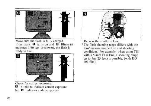 Olympus OM88 (OM101) Power Focus Camera Instructions