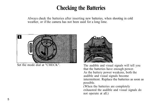 Olympus OM88 (OM101) Power Focus Camera Instructions