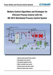 ME 4012 Distributed Process Control System - Mauell Limited