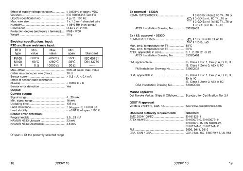 Bedienungsanleitung, Manuel, Manual, Manuale, 5333V, PR ...