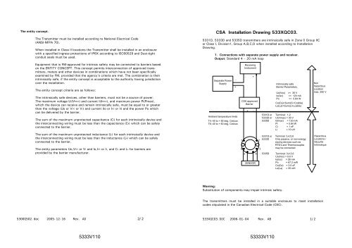 Bedienungsanleitung, Manuel, Manual, Manuale, 5333V, PR ...