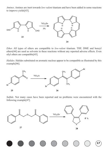 Low-Valent Titanium Induced Carbonyl Coupling Reactions
