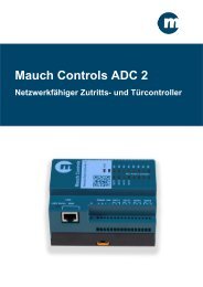Download ADC2 Datenblatt - Mauch Controls GmbH