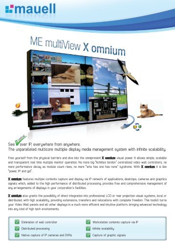 See over IP, everywhere from anywhere. The unparalleled multicore ...