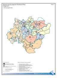 Wasserversorgungsplan Rheinland-Pfalz Teilgebiet 8