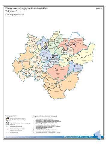 Wasserversorgungsplan Rheinland-Pfalz Teilgebiet 8