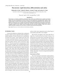 Mycotoxin: rapid detection, differentiation and safety