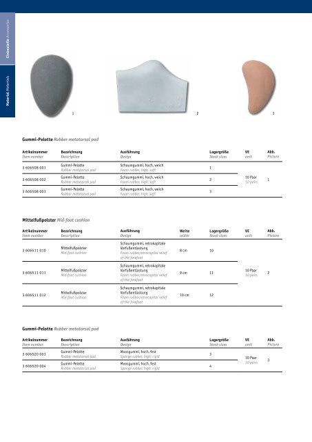 Produktkatalog – Einlagen und Schuhe Product ... - Bauerfeind AG