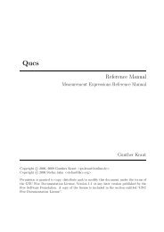 Qucs - Reference Manual