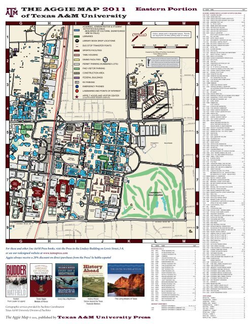 The Aggie Map - Texas A&M University Press Consortium