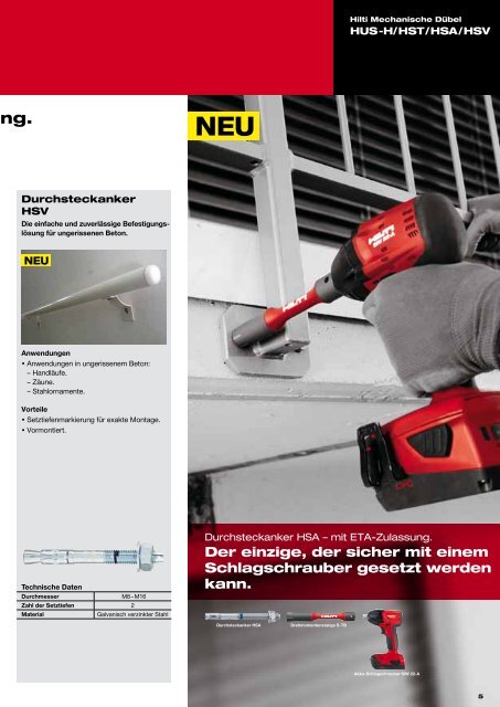 Neuheiten August 2012. - Hilti