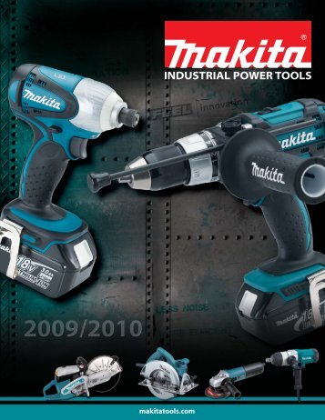 Makita Industrial Power Tools Catalog