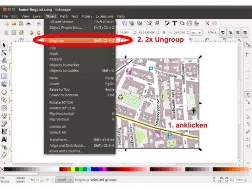 Digitale Karten erstellen mit Open Source Software - Stadtkreation