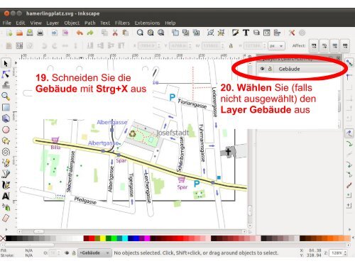 Digitale Karten erstellen mit Open Source Software - Stadtkreation